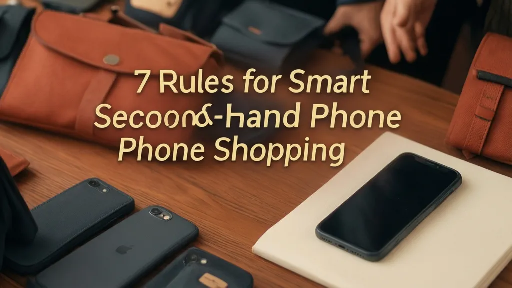 7 Rules for Smart Second-Hand Phone Shopping: Beyond the Buzz