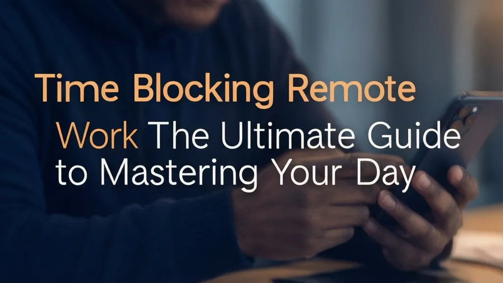 Time Blocking for Remote Work: The Ultimate Guide to Mastering Your Day